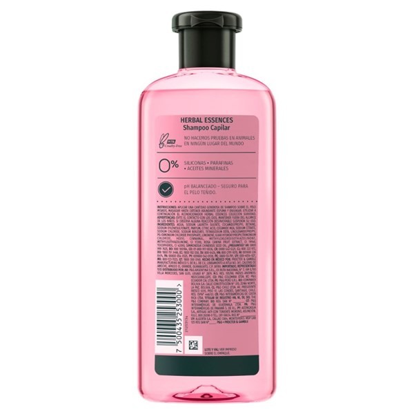 Shampoo Herbal Essences Rosa Mosqueta x 240 ml alt