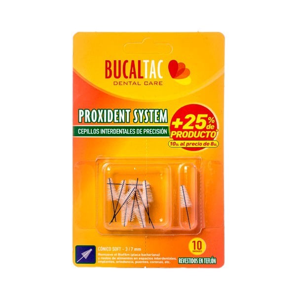 Bucal Tac Cepillo Interdental Cónico Standard 3/7 Mm (10 Unidades) alt