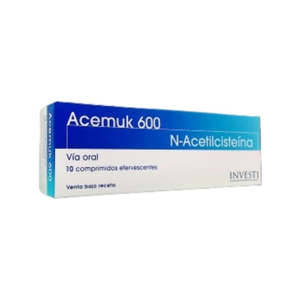 Siegfried Acemuk Acetilcisteína 600 Mg x 10 Tabletas Efervescentes #1