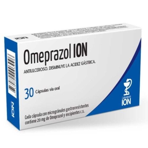 OMEPRAZOL 20MG 30 COMPRIMIDOS ION #1