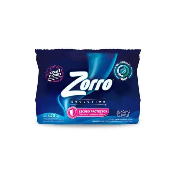 Jabon Polvo Zorro Escudo Protector 400 g #1