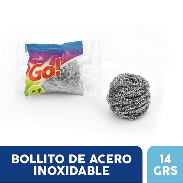 Bollito de Acero Inoxidable Go! #1
