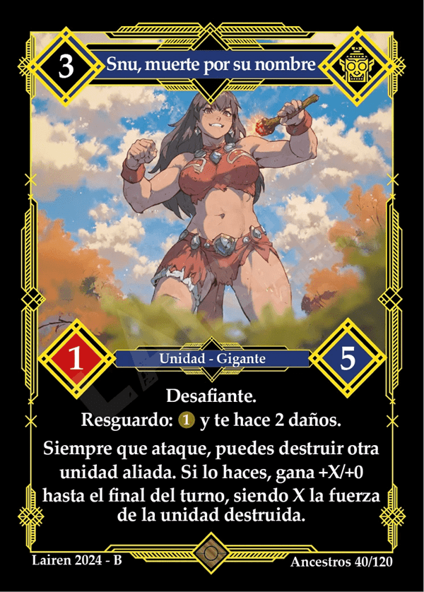 40 Snu, Muerte Por Su Nombre - Coste 3