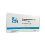 Soubeiran Chobe Lorazepan Chobet 2 Mg x 50 Comp #1