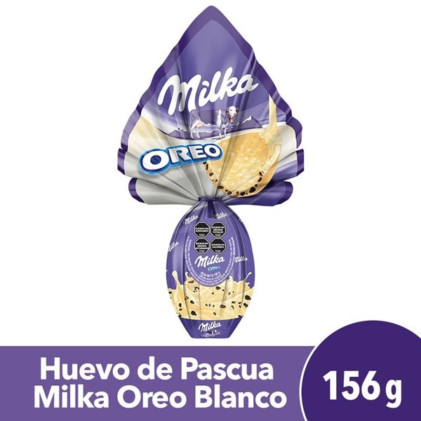 Huevo De Pascua Milka Oreo Chocolate Blanco 156 G. #1