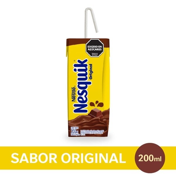 Original Chocolatada Listo Para Tomar Nesquik x 200 ml #1