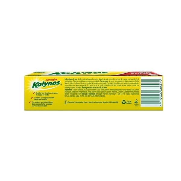 Crema Dental Kolynos Super Blanco x 90 g alt