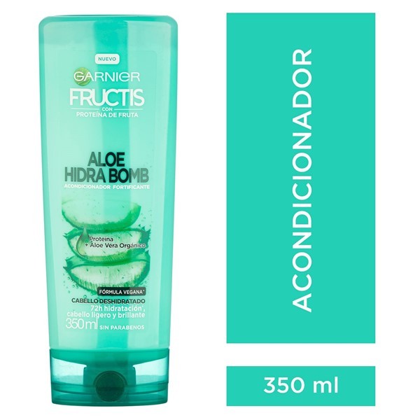 Acondicionador Aloe Fructis Hidra Bomb 350 ml