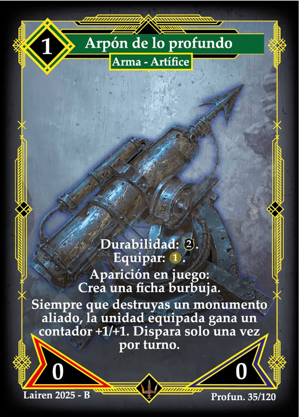 035 Arpon De Lo Profundo - Coste 1