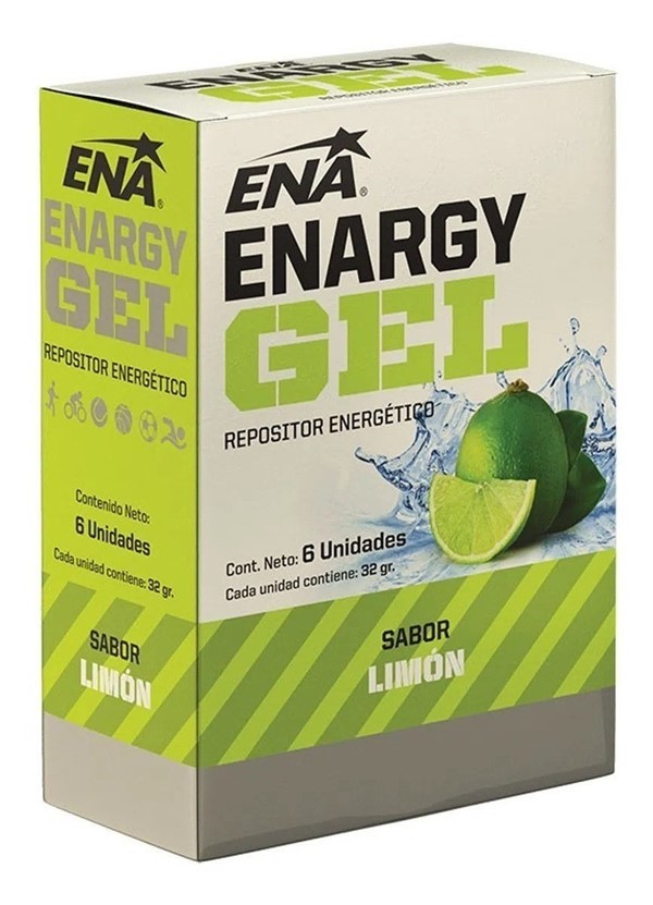 Suplemento Deportivo Enargy Gel Sabor Limon (6 Sobres) #1