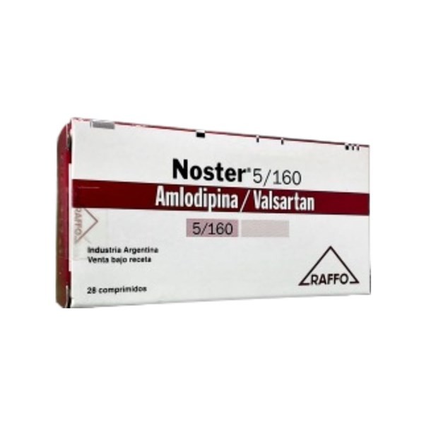 Raffo Noster Valsartán + Amlodipina 5 / 160 Mg x 28 Comp #1