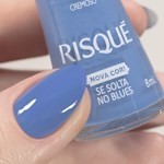 Risque Esmalte de Uñas Cremoso Color Se Solta No Blues #3