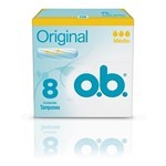 Tampones Originales Canal Curvo Medio (8 Unidades) #3