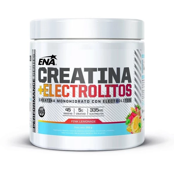 Ena Creatina + Electrolitos Pink Lemon 302 gr