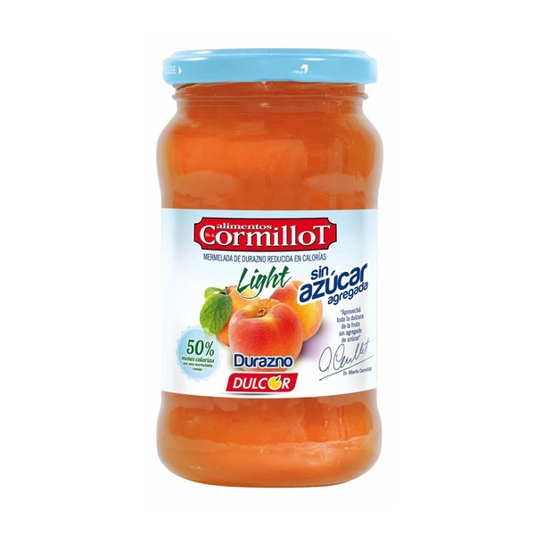 Mermelada Dr. Cormillot de Durazno Sin Azúcar 390 g. #1