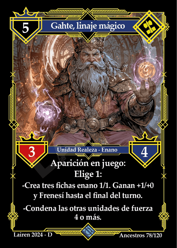 78 Gahte, Linaje Magico - Coste 5