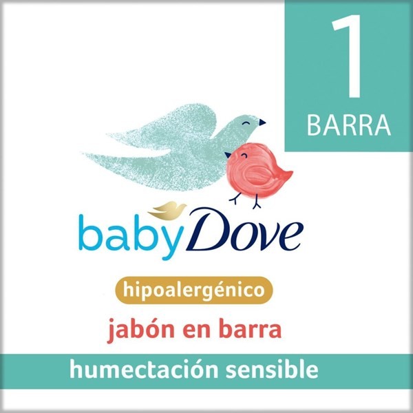 Dove Baby Jabón En Barra Baby Dove Humectación Sensible 75 Gr #1