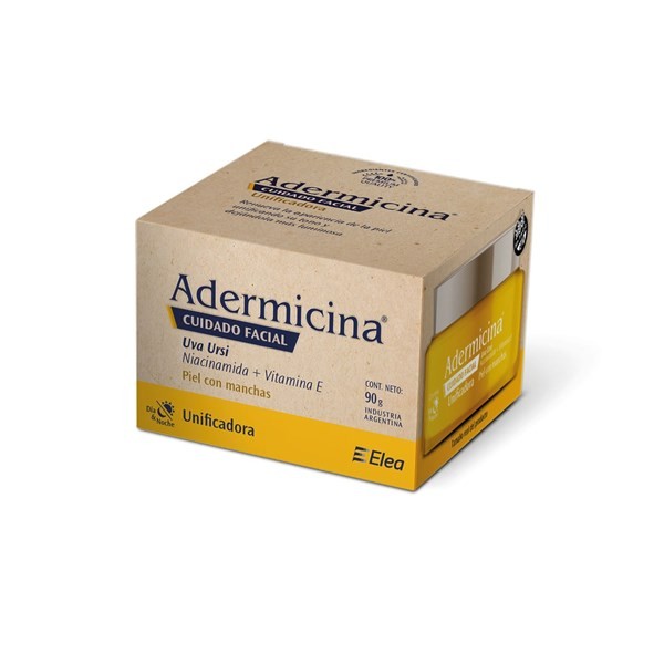 Adermicina Crema Facial Unificadora Con Uva Ursi 90 gr