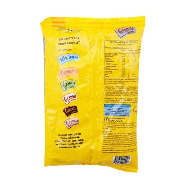 Granola 3 Arroyos Crujiente 350 Gr alt