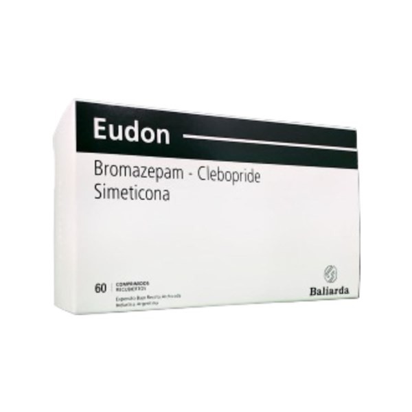Baliarda Eudon Clebopride + Simeticona + Asoc x 60 Comp Recubiertos #1