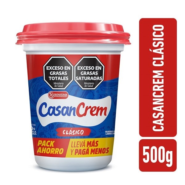 Queso Casancrem Clásico 500 G