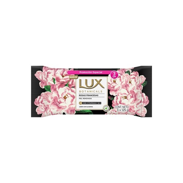 Jabon Lux Rosas Francesas X3 125 g #1