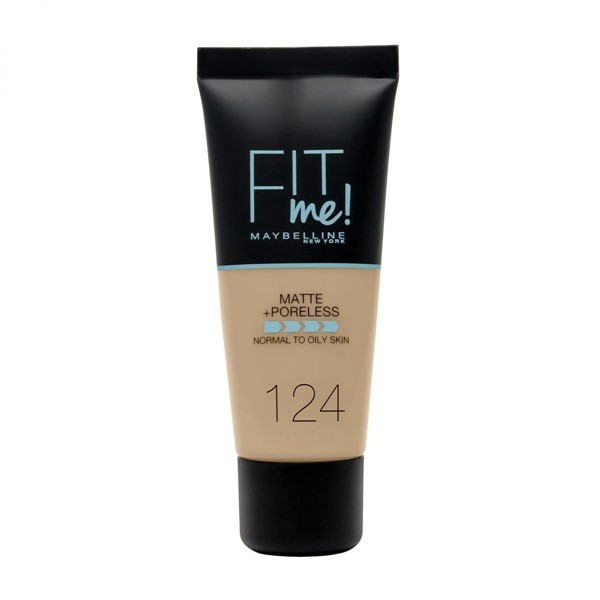 Maybelline Base Fit Me Matte + Poreless 124 Soft Sand #1