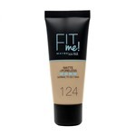 Maybelline Base Fit Me Matte + Poreless 124 Soft Sand #1