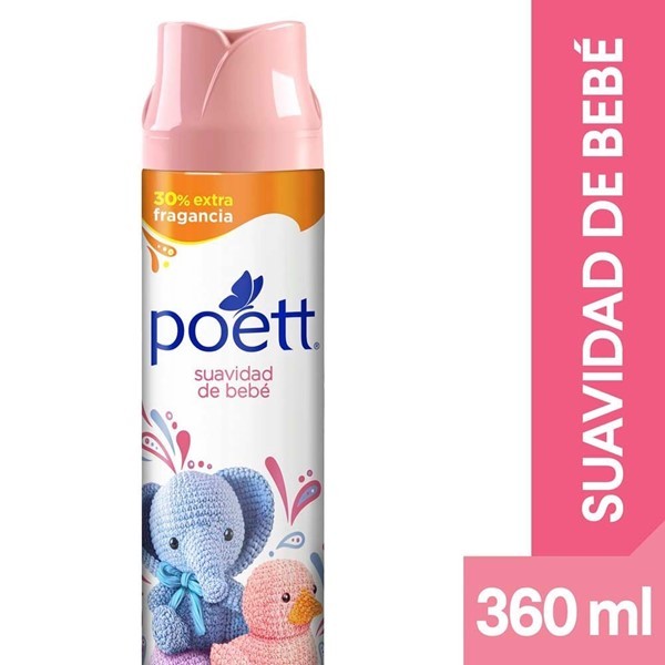 Desodorante De Ambiente Poett Suavidad De Bebé 360 Ml #1