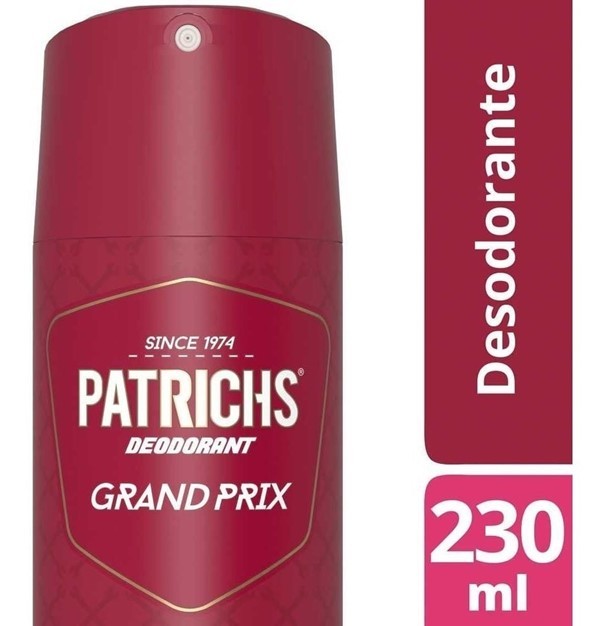 Patrichs Desodorante en Aerosol Grand Prix 147 gr