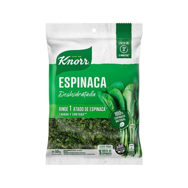 Vegetales Deshidratados Knorr Espinaca X 50 Gr #1