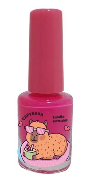 Esmalte de Uñas Capybara Color Rosa Fuerte