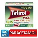 Genomma Tafirol Plus Rapida Accion Caps.bl. X 8 #1