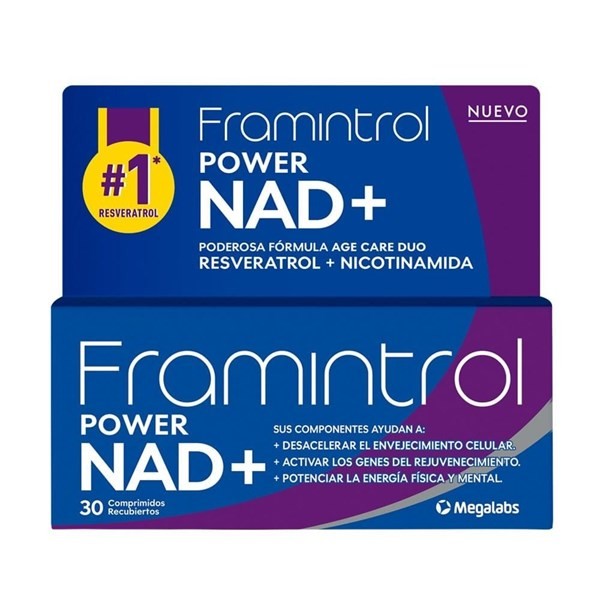 Raymos Suplemento Dietario Framintrol Power Nad+ x 30 Comp #1