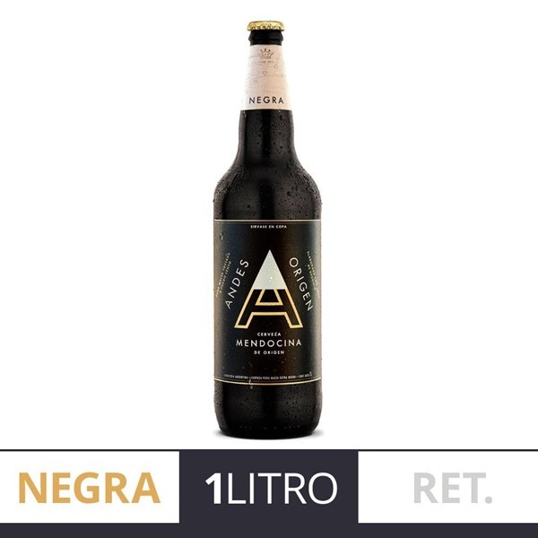 Cerveza Andes Negra Retornable 1lt