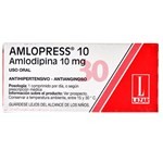 Amlopress 10 Mg | 30 Comprimidos | Amlodipino #1