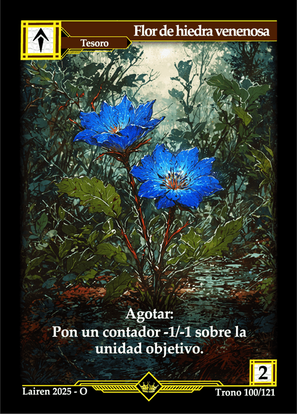 100 Flor De Hiedra Venenosa Precon Djinn/Soldado #1