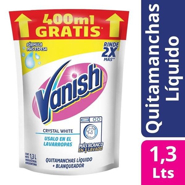 Vanish Quitamanchas Líquido Blanco Repuesto 13 .l #1