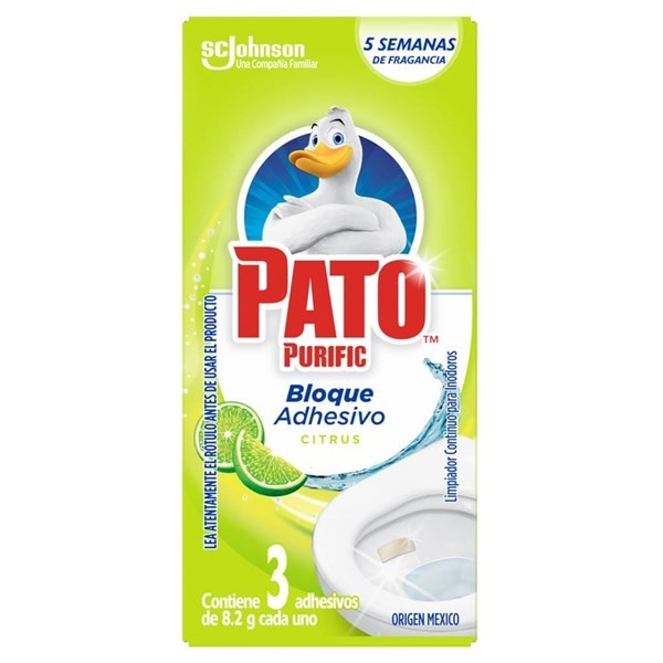 Bloque Adhesivo Pato Purific Citrus alt