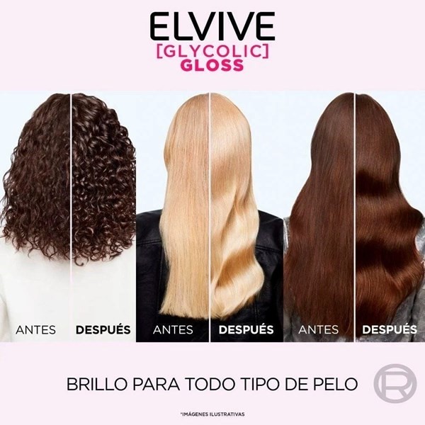 SHAMPOO ELVIVE 370ML + ACOND 200 GLYCOLIC GLOSS