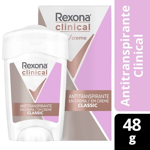 Rexona Desodorante Antitranspirante  Clinical 48 Gr