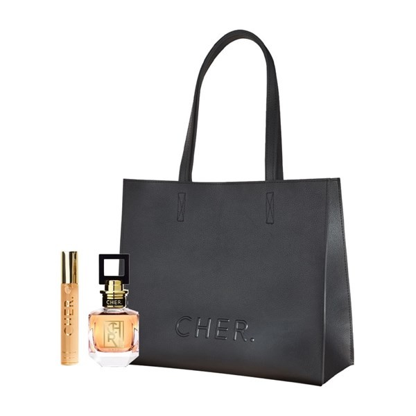 Set Cher Onyx Tote Bag + Edp x 50 ml + Travel Size x 20 ml #1