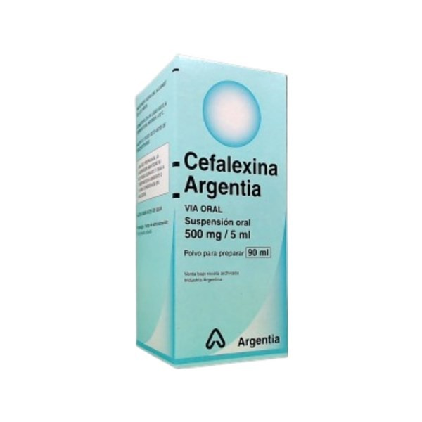 Siegfried Cefalexina Argentia Cefalexina 500 Mg Suspensión x 90 ml #1