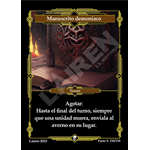 118 Manuscrito Demoniaco 1ra Edicion #1