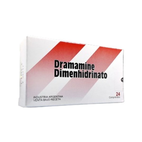 Johnson & Johnson Dramamine Dimenhidrinato x 24 Comp #1