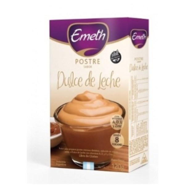 Postre de Dulce de Leche Vitaminizado Emeth 120 grs. #1