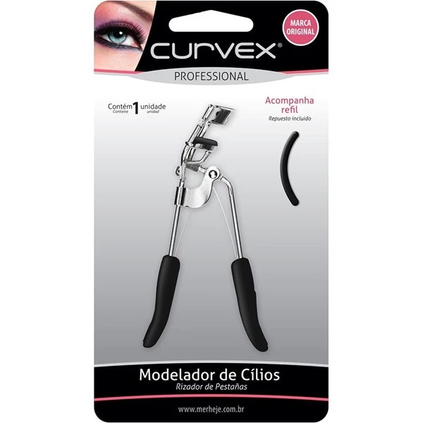 Merheje Rizador de Pestañas Curvex Negro alt