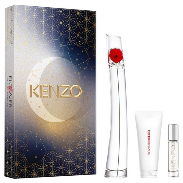 Flower By Kenzo Flower By Kenzo Eau de Parfum 100 ml + Travel Spray 10 ml + Body Lotion 75 ml Presentación 100 ml alt
