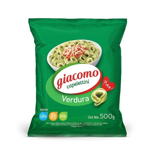 Capelettini Giacomo Verdura 500g
