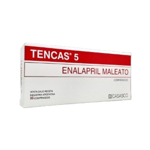 Casasco Tencas 5 Mg Enalapril x 30 Comp #1